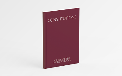 Constitutions of the Order of the Pious Schools