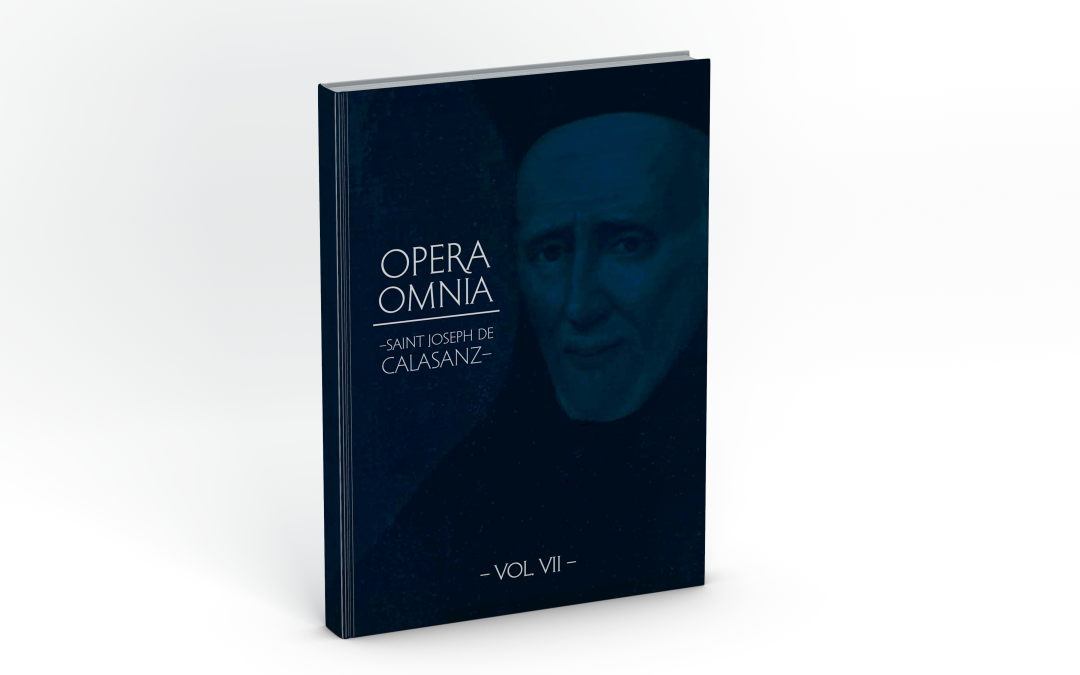 Septième volume de l’Opéra Omnia